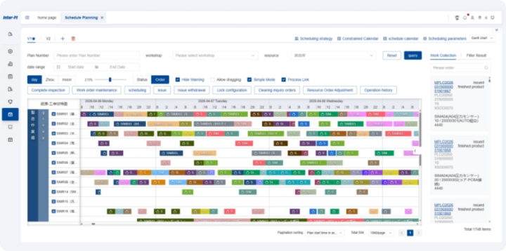 DPS Advanced Production Scheduling System