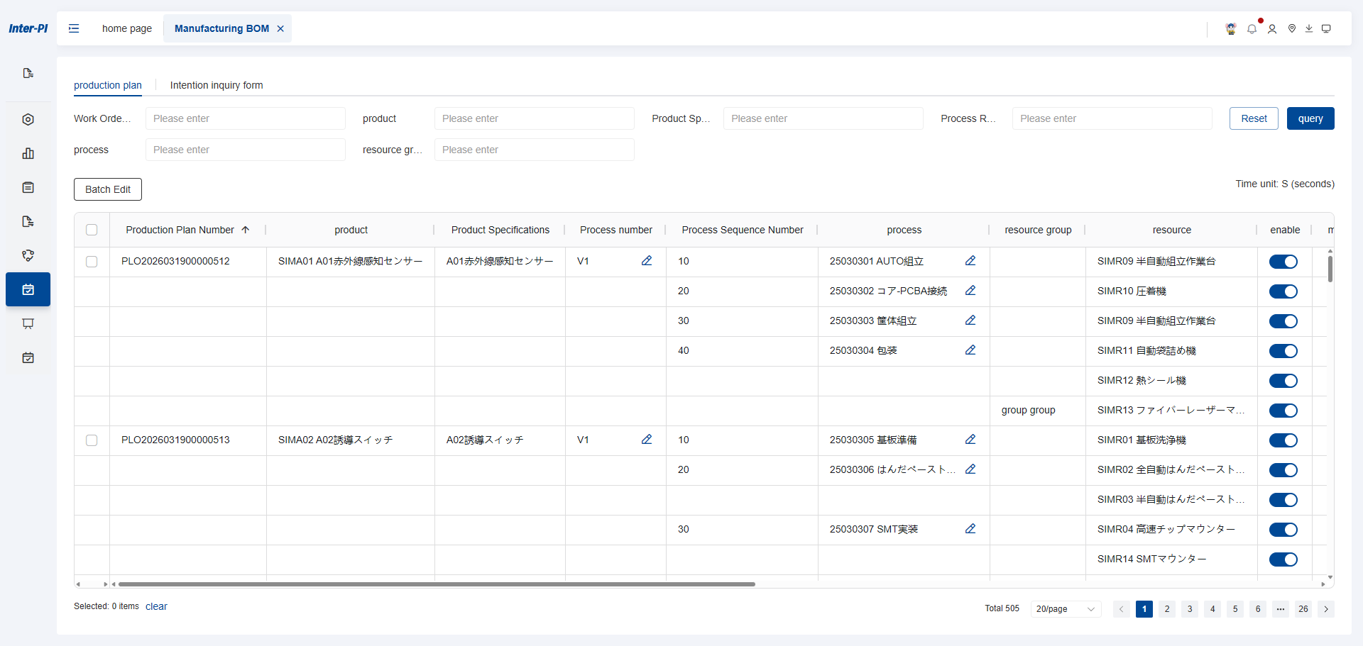 DPS Advanced Production Scheduling System